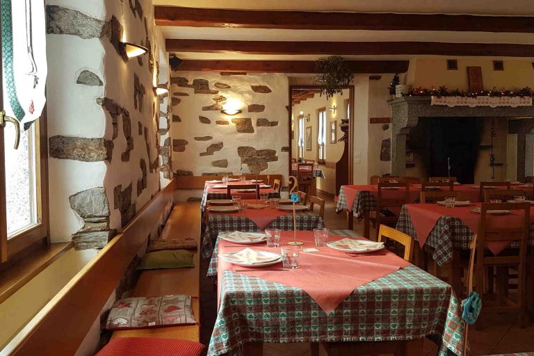 A panoramic view of Val Vigezzo taken at noon of a wonderful November day.